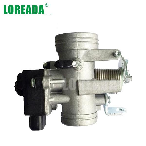 28mm LOREADA Original Motorcycle Throttle body for Motorcycle 125 150CC with Delphi IACA 26178 and Triple Sensor Bore Size 28mm Motorcycle Spare Parts 